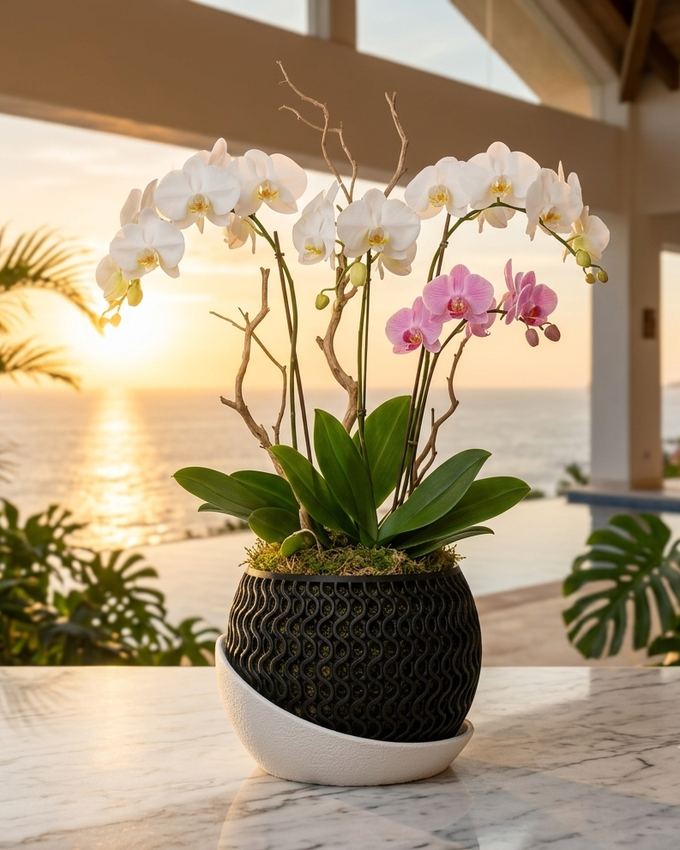 Orquídea Marfil
